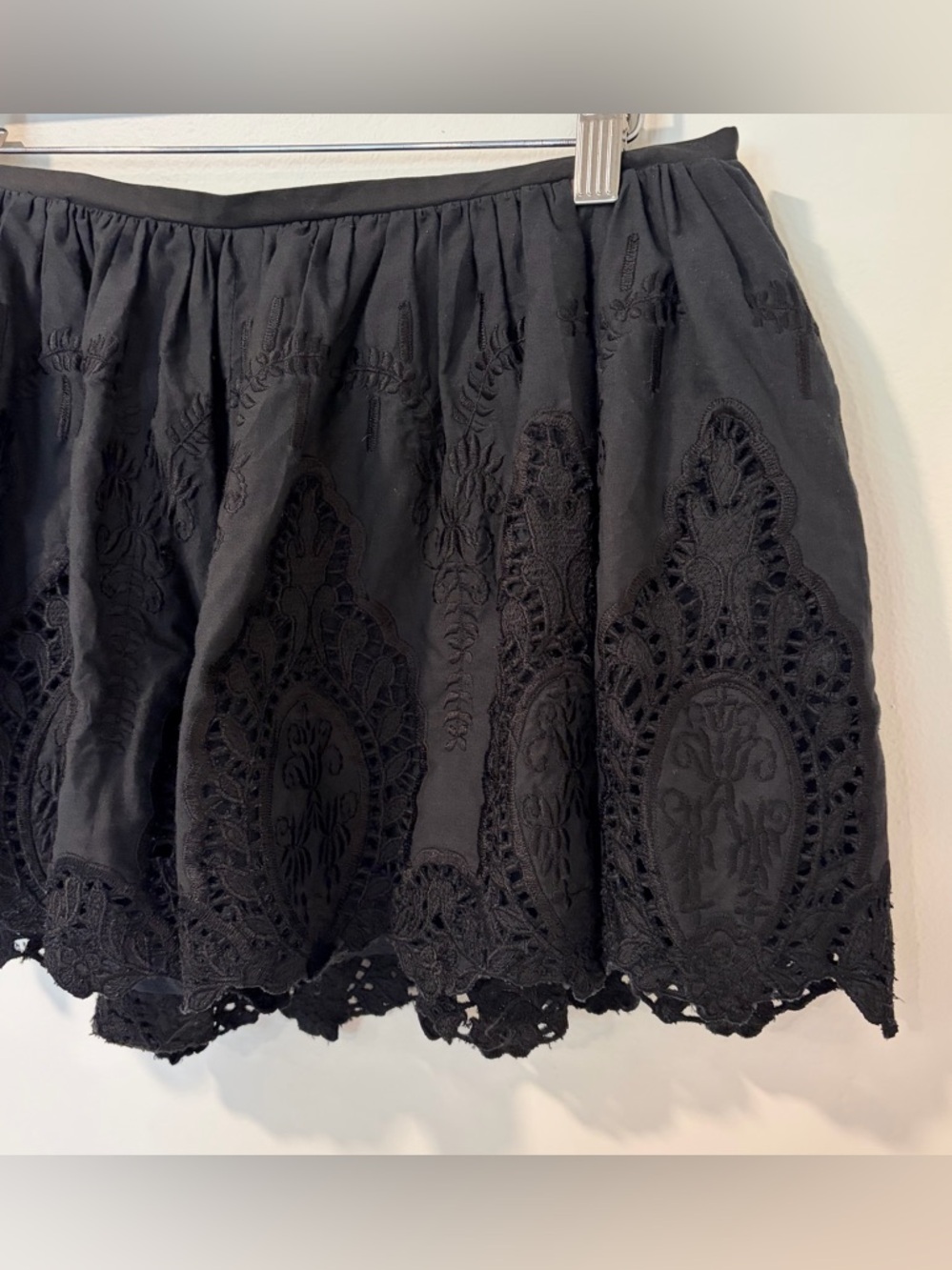 Thakoon cotton silk eyelet skort short size 6 - Picture 2 of 10